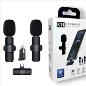 K11 Wireless Mic 2-in-1 for Phones & Devices X!