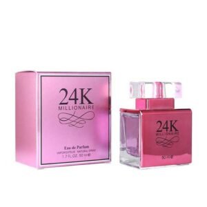Pink Perfume Bottle for Women, Alcohol-Free, Daily Wear, Durable Glass